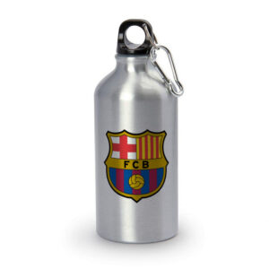 Botella de aluminio con logo impreso Club Barcelona
