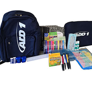 Set Escolar Azul para niño