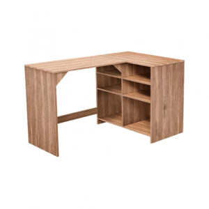 Escritorio rinconera color madera natural
