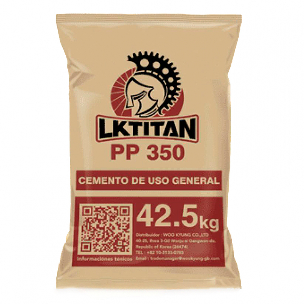 Cemento de uso general PP350 lktitan (42. 5 kg / 93. 7 lb)