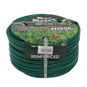 Manguera para jardín verde y dorado pvc Max Motor (5/8″ x 25′)
