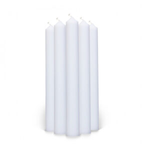 Velas blancas (8 u)