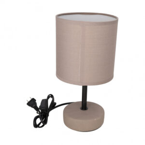 Lámpara de noche eléctrica con base de cerámica