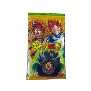 Cartas de colección de Dragon Ball con dibujos animados variados
