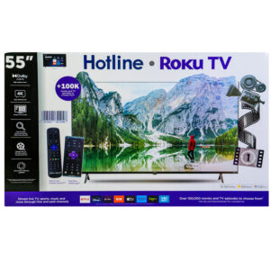 Televisor inteligente led de 55″ Hotline HL55RK