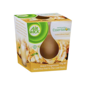 Vela perfumada con aceite esencial de baina de vainilla blanca (105 g)