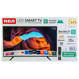 Televisor inteligente led 4K Ultra hd 58″ rca RC58NA