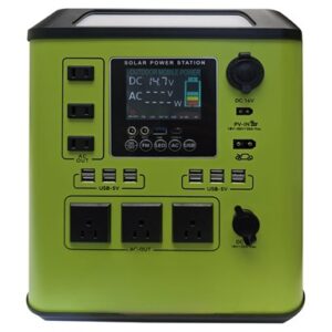 Estacion de Energia solar 2000 watts . (incluye panel solar 200 watts)