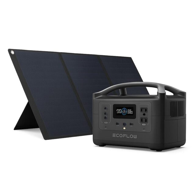 EcoFlow RIVER 2 MAX + Panel Solar de 160W (500W)