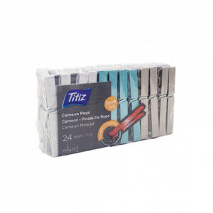 Palillos Pinzas de ropa Titiz (24 u)