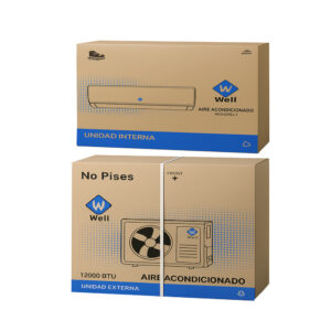 Aire acondicionado tipo split de 1 tonelada Well WA122W