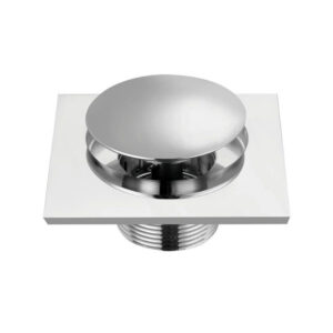 Parrilla metálica tipo push para desagüe de 1-1/2 Aqua-q Q7-f-1731