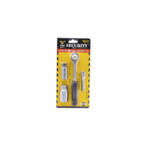 Juego de ratchet de 4 piezas Security