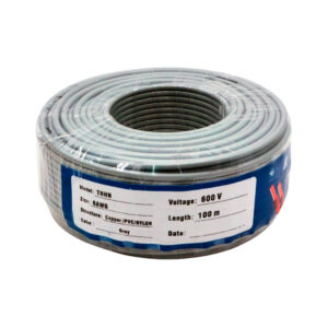 Cable gris 600V calibre 6 thhn (100 m)