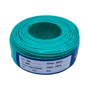 Cable verde 600V calibre 6 thhn (100 m)
