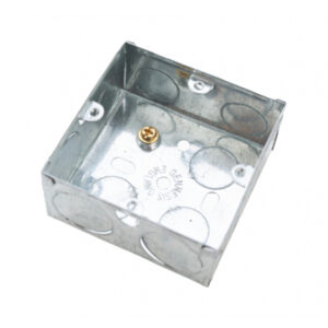 Caja de conexiones de hierro galvanizado