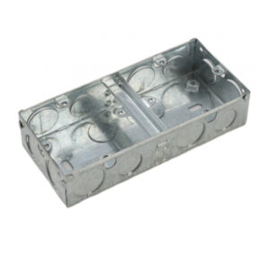 Caja de conexiones de hierro galvanizado