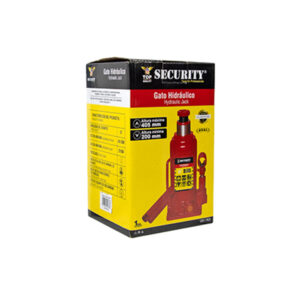 Gata o gato hidráulico para elevación de cargas de hasta 5 toneladas.