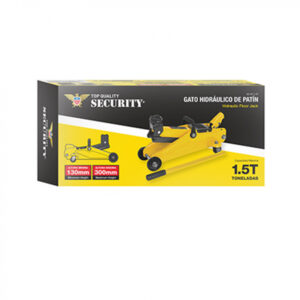 Gato caimán hidráulico de patín para elevación de cargas de hasta 1. 5 toneladas.