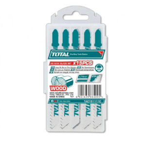 Juego de sierra para caladora Total Tools TAC151111C (15 u)