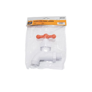 Grifo - pila o llave de chorro - de pvc para jardín 1/2" Ferrawyy