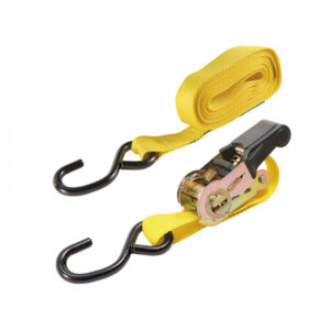 Linga o eslinga cuerda cinta de amarre para cargar con gancho 700 Kg 25 mm por 4. 5 m