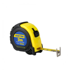Flexómetro - Cinta métrica - con carcasa anti-impacto de 3 m Surtek B122080
