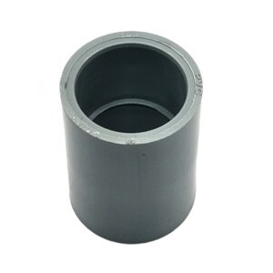 Acoplamiento de tope central de pvc 2»