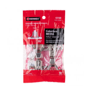 Bisagras bidimensionales de 95° /cobertura media.