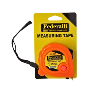 Cinta métrica – 5 m / 16 ft × 19 mm – Federalli Professional