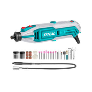 Mini mototool – amoladora – de 130 w con accesorios Total Tools UTG513326