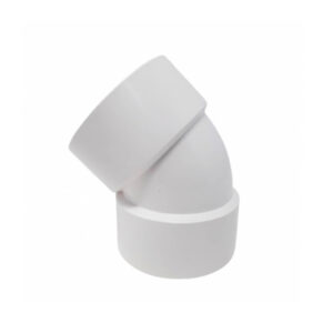 Codo pvc-u 45° de 3” para tubería de desagüe