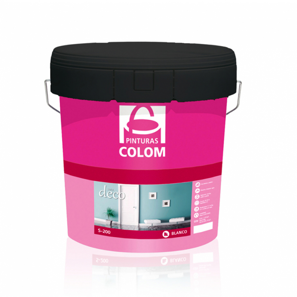Pintura de vinil para interiores y exteriores Colom (4 l)