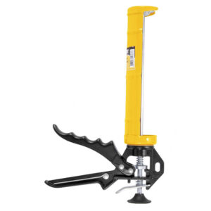 Aplicador de silicona amarillo y negro Vonder