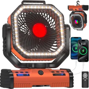 Ventilador recargable Modelo F6  40 000 mAh