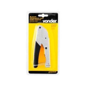 Alicate crimpador para cables coaxiales Vonder