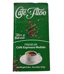 Café espresso molido Fitoo (2 x 250 g / 8. 8 oz)