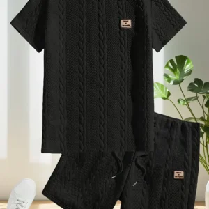 Conjunto de camiseta  para hombre y pantalones cortos