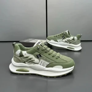 Zapatillas Bajas para Hombre con Suela Gruesa de Plataforma