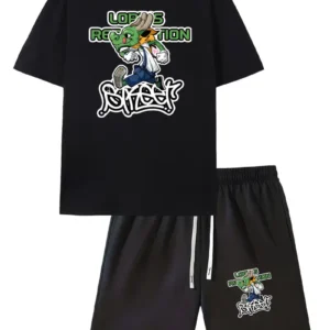 Conjunto de camiseta de manga corta y pantalones cortos