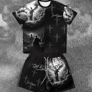 Conjunto de Camiseta sin Mangas y Pantalones Cortos