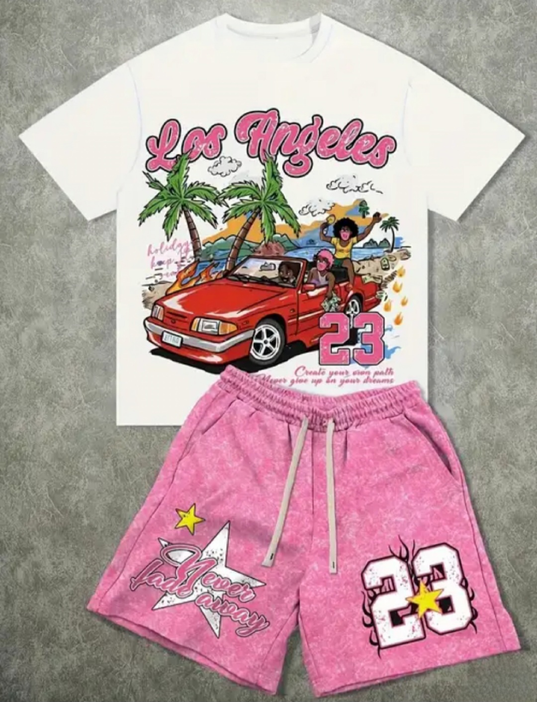 Conjunto de Shorts y Camiseta