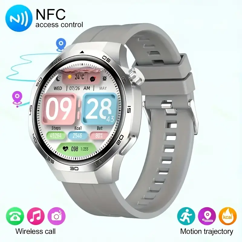 Reloj inteligente para hombre con llamadas inalámbrica