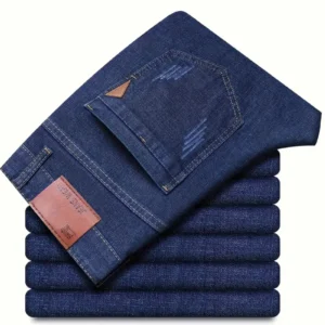 Vaqueros Semi-Formales de Pierna Recta para Hombre