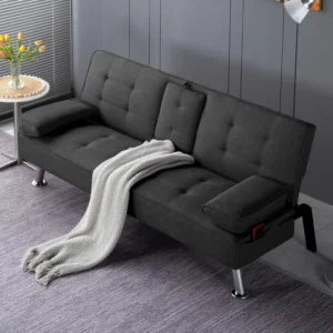 Sofá Cama Convertible Moderno de 66.9″