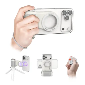 COMTOK MOCA Soporte Magnético para Cámara de Teléfono, Soporte para Smartphone con Mango Ergonómico