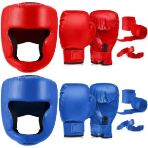 Set de boxeo de 14 piezas, incluye 2 pares de guantes de boxeo de 16 oz