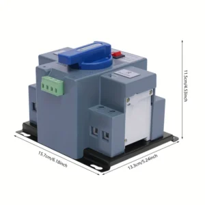 Interruptor Automático de Doble Potencia con Cambio Rápido en 2 Segundos