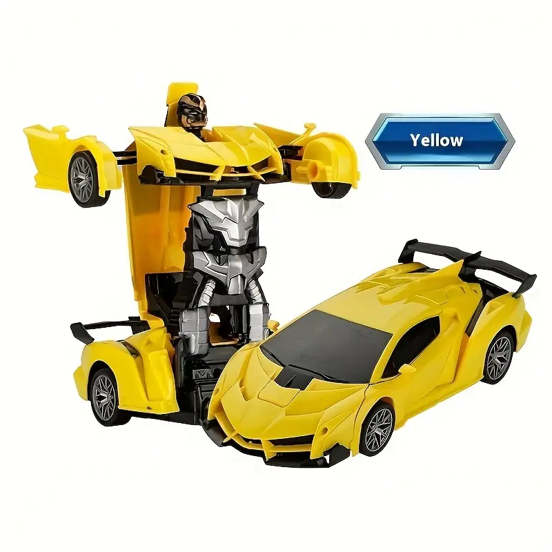 Coche robot transformador con control remoto