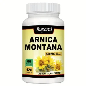Arnica Montana - Apoyo para articulaciones, piel, cuidado avanzado para hombres y mujeres - 12 unidades